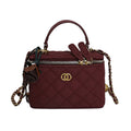 New quilted handbag - 2025 autumn collection: chic, versatile, and understated. a luxurious and unique small square bag for women, inspired by chanel, perfect for everyday commuting