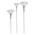 Beauty tools fan-shaped brush fruit acid brush makeup brush beauty mask brush modification essence brush single bag wholesale