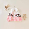 Girls' autumn/winter clothing: cute girls' fleece-lined outerwear, princess fuzzy sweater coat