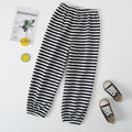 Kids cool shake new arrivalsummerstripesplaidcasual pants spring & fall mother and child drapedstripesanti-mosquito pants