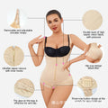 Xiyin tik  hot-selling one-piece body shaper zipper triangle zipper hip lift body shaping tummy control corset