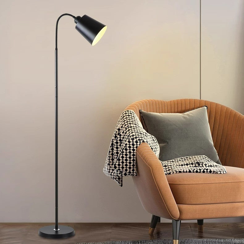 Floor lamp living room bedroom ins style creative bedside lamp modern simple popular study led remote control vertical table lamp