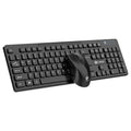 Limeide w100 wireless 2.4g keyboard and mouse suit imitation mechanical keyboard feel usb receiver