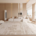Modern minimalist rug for living room, cream style, new thickened home carpet, waterproof and stain-resistant, light luxury high-end floor mat