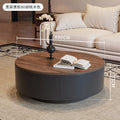 New solid wood coffee table - modern minimalist, light luxury, high-end design for living rooms and small spaces