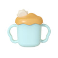 Custom baby milk cup, kids straw cup, learning cup, infant-specific with handle, pp drop-resistant, maternity and baby supplies