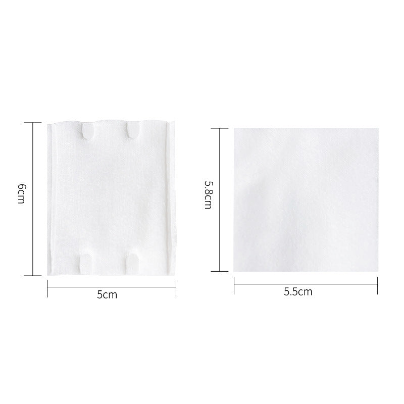 Colorful fenling makeup remover cotton with thickened edges comfortable soft cotton pads skin care box water-saving cleansing cotton pads