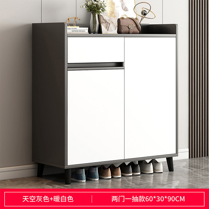 Shoe cabinet Home entrance Simple modern entry Living room Simple small apartment Large capacity Economic storage Shoe rack