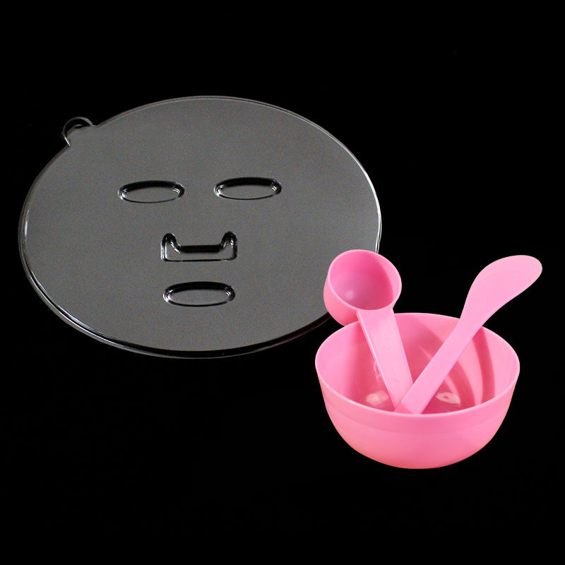 Beauty mask tool set: pvc mixing tray, mask bowl, mixing spatula, measuring spoon, seaweed mold - multifunctional combo