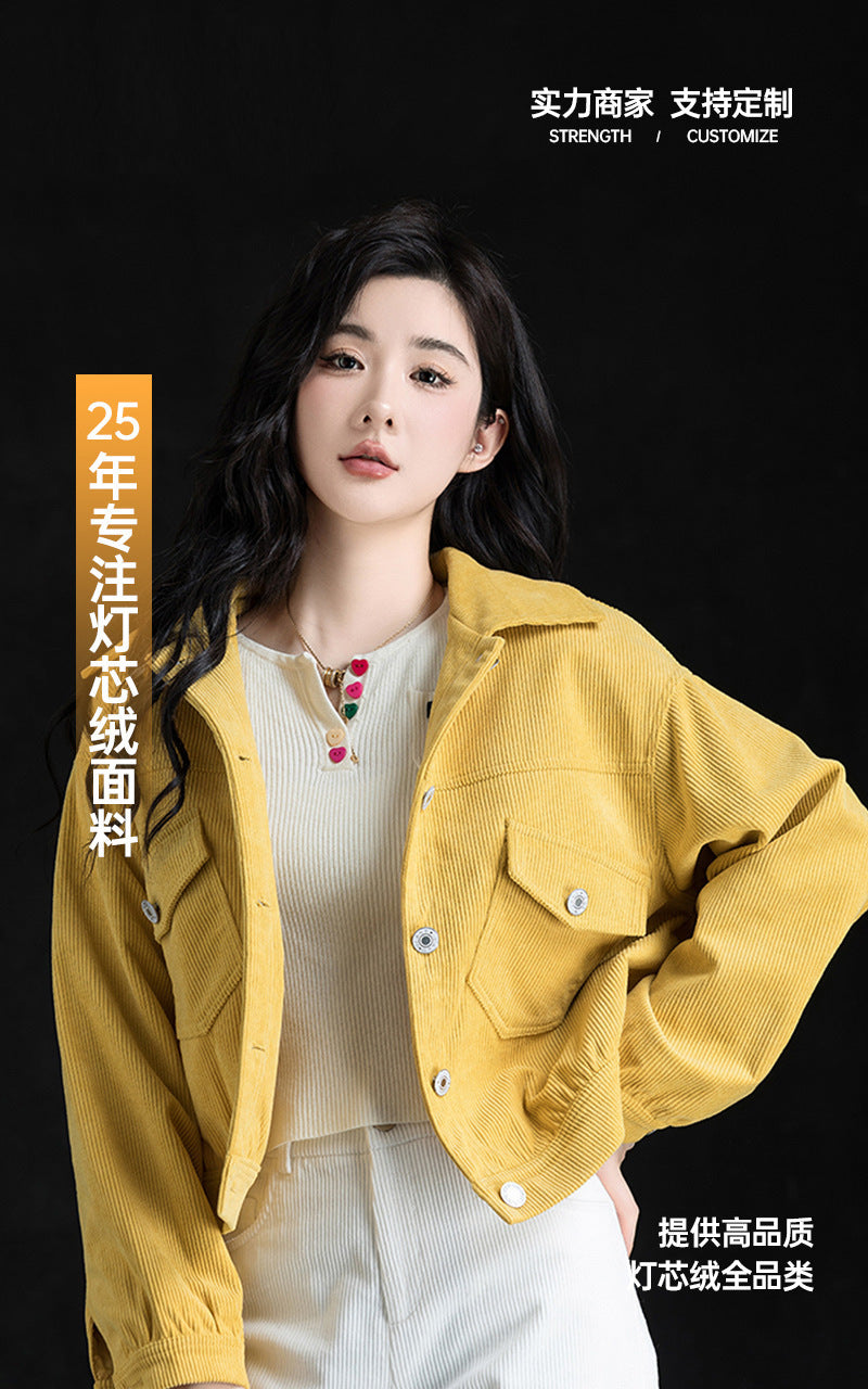 21 elastic corduroy fabric cotton 21 pit corduroy autumn and winter clothing cushion throw pillow sofa flannel fabric