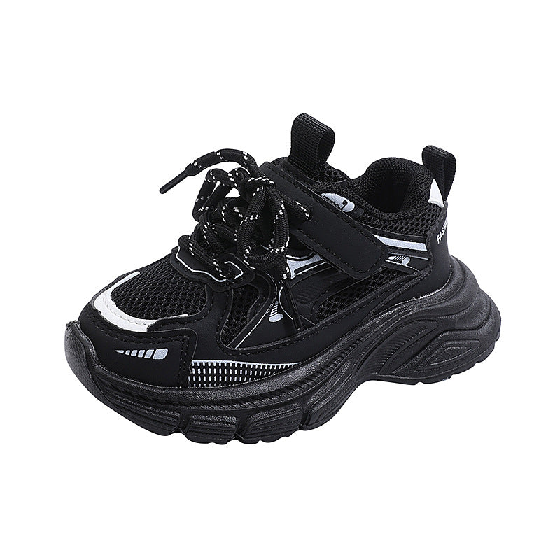 spring new arrivals: kids' athletic shoes - chunky sneakers, breathable mesh, versatile style for boys, girls, and toddlers - trendy casual shoes