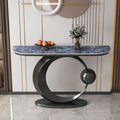 American rock slab entrance console table, light luxury entrance table, new chinoiserie chinoiserie entrance, living room entrance partition cabinet