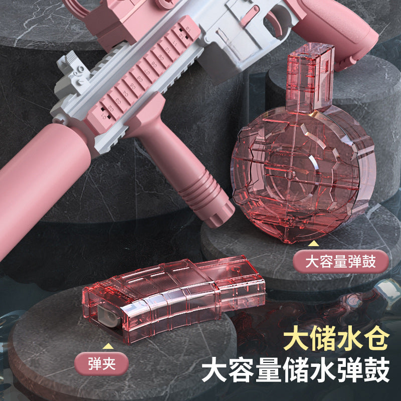 New generation m416 water gun - powerful, high-capacity, electric, automatic fire - perfect outdoor water fun for boys and kids!