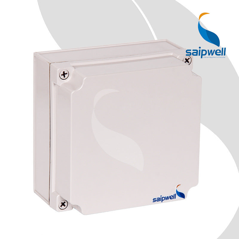 Outdoor waterproof box ABS plastic seal IP66 new material monitoring power terminal box button junction box surface box