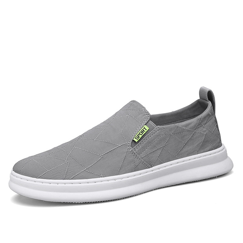 Canvas shoes men's shoes springnew arrival breathable slip-on lazy shoes men trendyeasiest for matchcasualflats shoes trendy shoes