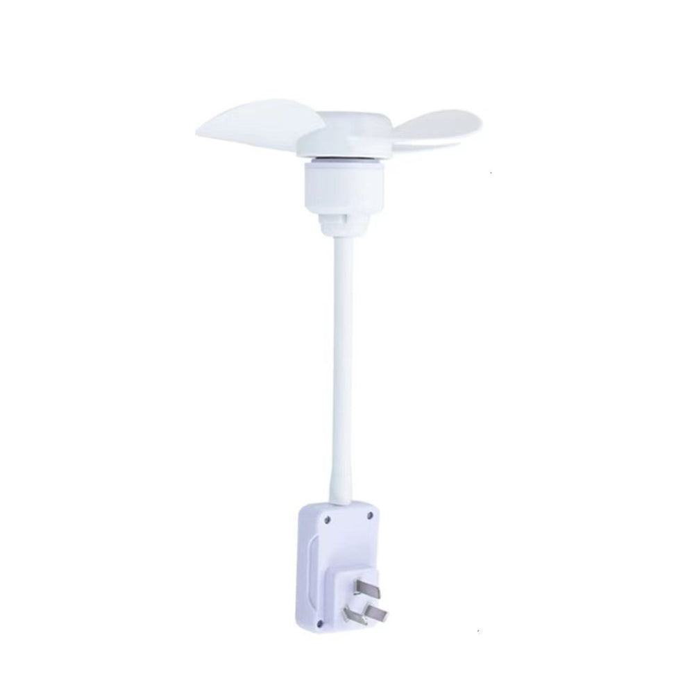 Three-plug integrated socket small fan home table fan installation lighting fixtures other accessories kitchen toilet silent dormitory