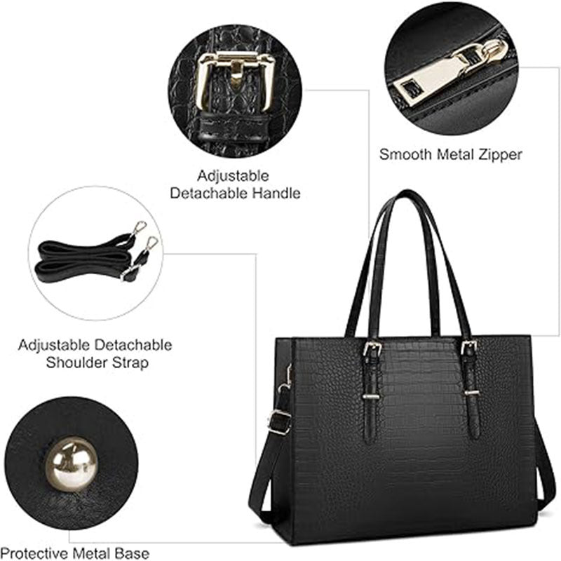 Simple and versatile bag, women's multi-functional atmospheric handbag, oblique span mother bag, large-capacity shoulder bag.