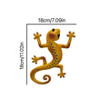 Nordic gecko wall hanging popular wall background pendant wall decoration soft wall decoration three-dimensional high-end casual