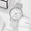 New arrival: women's casual fashion mesh strap heart-shaped watch - wholesale direct from manufacturer