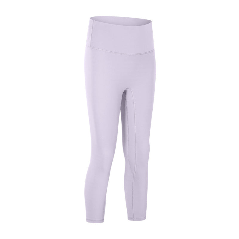 Spring/summer new arrivals: seamless, barely-there yoga capris - high-waisted, butt-lifting, slimming workout leggings for women (dl065)