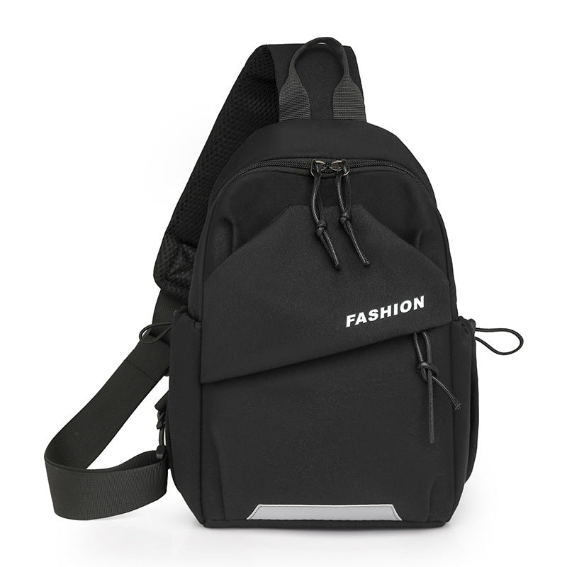 Cross-border new casual messenger bag women's trend simple student portable shoulder bag large capacity commuter fashion breast bag
