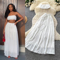 Gentle work clothing style halter vest skirt women's summer korean style outfit vacation style slimming looktwo-piece setelegantsuit