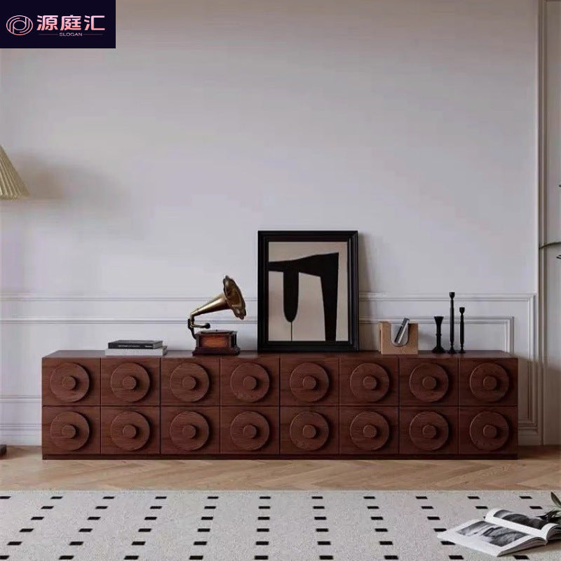 Chinoiserie carmen cabinet solid wood casualfor home tv cabinet storage cabinet side cabinet sideboard medieval cabinet chest of drawers bedside table