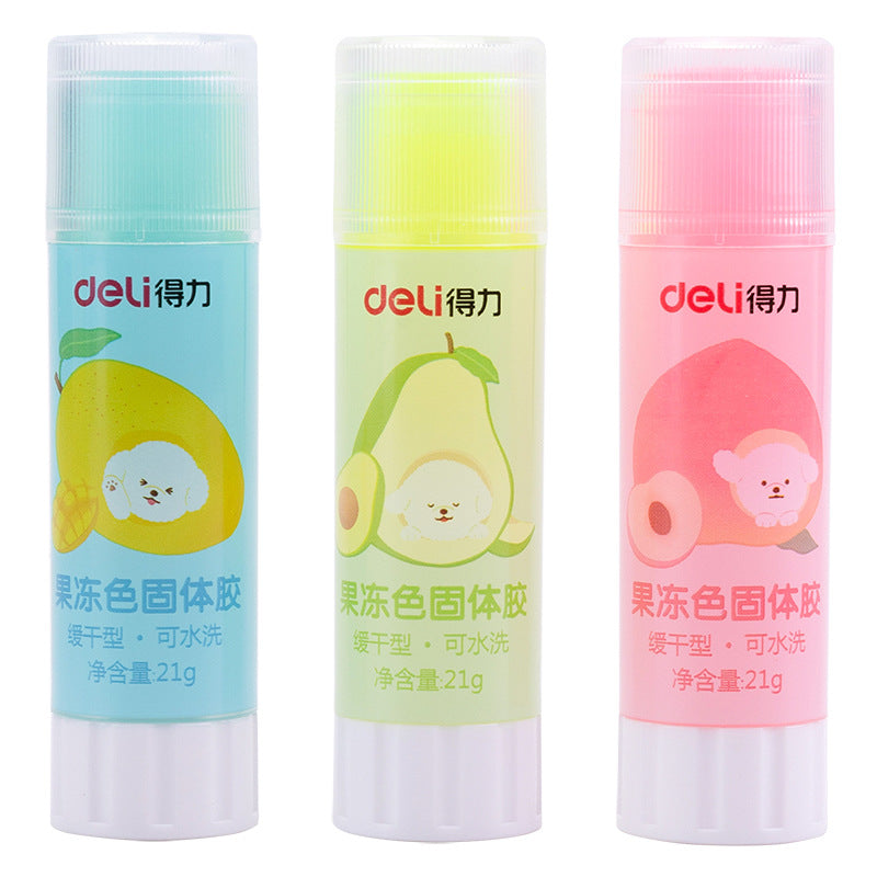 Deli 7101/7102 Solid glue High viscosity Children's handmade solid glue Stationery glue pen Solid glue stick Wholesale