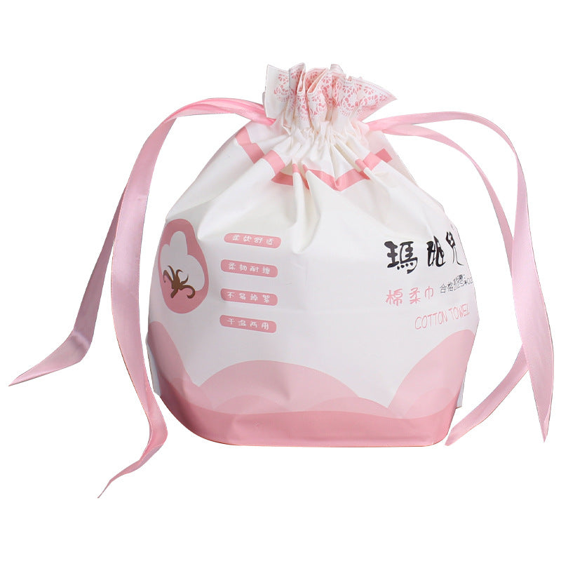 Maji'er cotton soft facial tissue, non-woven, 10cm wide, soft cleansing tissue, disposable beauty tissue, facial cleansing tissue roll