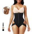 fashion one-piece high waist tummy control pants, buttocks shaping plus size body shaping pants, buttoned pelvic control, buttocks exposed waistband pants