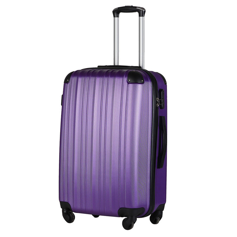 Cross-border 2025 new abs thickened trolley case, dustproof and strong travel boarding case, thickened universal wheel password box
