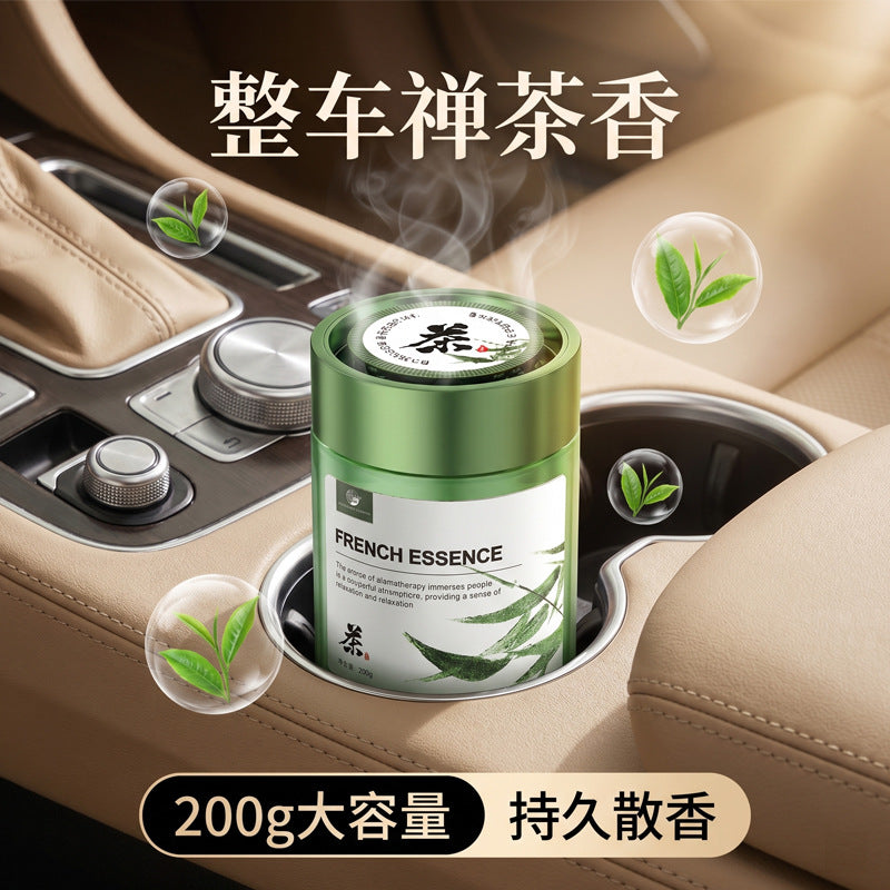 Jasmine tea car air freshener 2026 new solid perfume bar - men's scent, long-lasting, light fragrance for car use