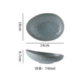 Japanese retro stoneware ceramic tableware restaurant hotel business dessert bowl soup bowl pasta bowl good-looking kiln bowl