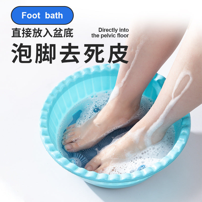 Bath rubbing artifact bathroom wall rubbing back lazy silicone back not asking for massage bath brush suction cup rubbing back rubbing feet