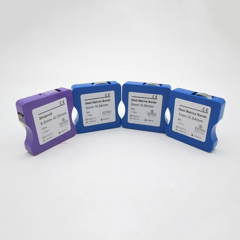 Dental filling material Stainless steel forming sheet Roll forming sheet 5mm 6mm 7mm Resin forming sheet 3m/box