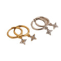 Amazon's new earrings are copper-plated with real gold and micro-paved zircon fashionclassy women's earrings