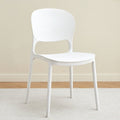 Plastic chair thickened backrest dining chair dining table for homeaccessible luxuryclassy sense negotiation stool stackable catering commercial
