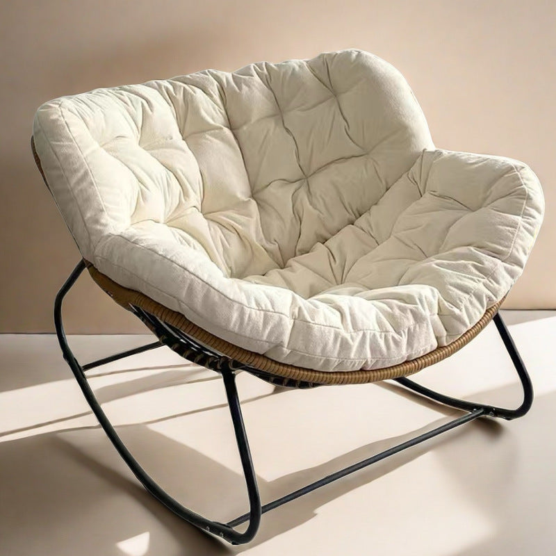 Bird's nest rocking chair rocking chair recliner single lazy sofa balcony adult nest chair reclining chair can sleep