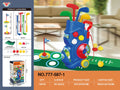 Kids' golf set - indoor/outdoor pull rod telescopic box - sports toy - parent-child interactive - realistic portable golf kit