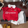 summer new arrival: boys' casual short-sleeve two-piece set - trendy kids' clothing wholesale