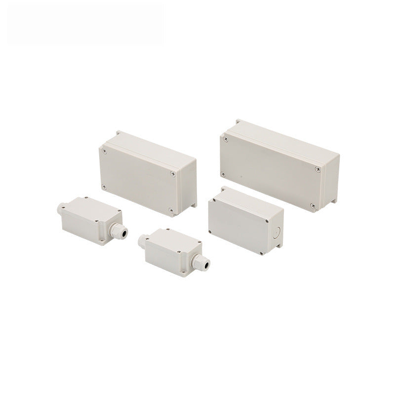 High and low waterproof junction box, surface mounted with its own terminals, automation equipment, bus box, engineering cable, branch box