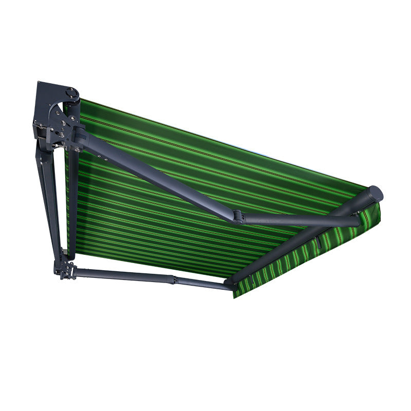 Export-grade extendable heavy-duty oversized retractable awning canopy - outdoor commercial eave sun shade