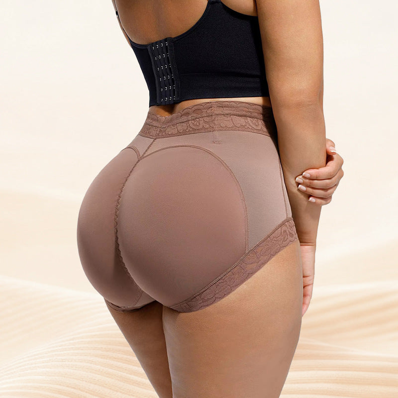 plus size boxer tummy control pants, women's summer waistband body shaping, thin low-waist butt lift tummy control pants