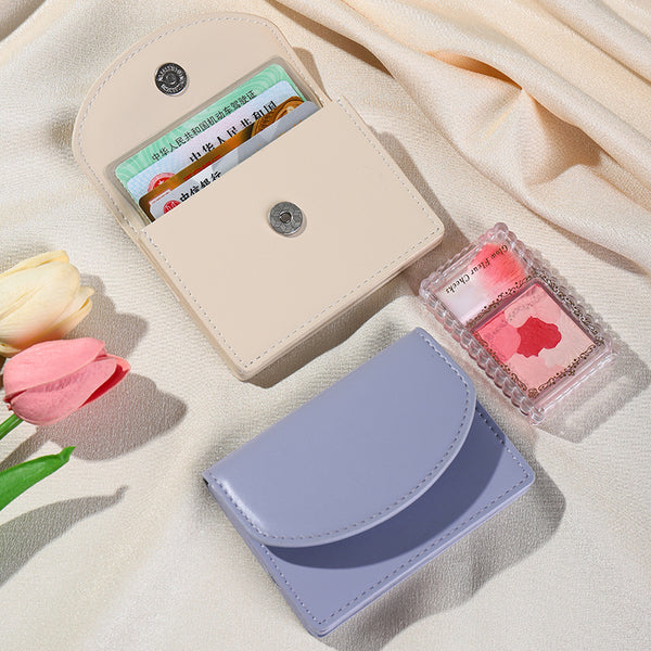 Wallet New Haitao Wallet Short Simple Multi-Card Wallet Zipper Bag Korean Version Creative Solid Color Wallet Manufacturer
