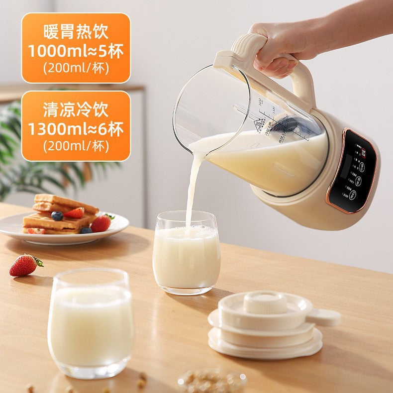 Wall-breaking machine for home heating fully automatic soy milk machine cross-border multi-function beating filter-free food supplement cooking juice us standard