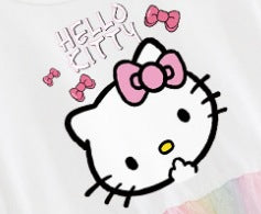 Girls' fashionable skirt chic dress summer outfit kids kuromi princess dress baby girl my melody clothes thin