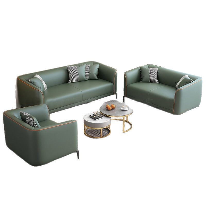 Sofa small apartment rental living room casual modern apartment durable double small sofa three-seater bedroom room
