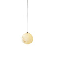 Accessible luxury designer imitation marble creative bedside ball small chandelier casual living room restaurant single head pendant lamp