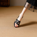 2025 new fashion women's summer non-slip round toe flat shoes for outdoor and indoor wear