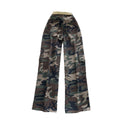 American retro hot girl camo print high-waisted wide-leg pants - women's  autumn workwear-inspired casual denim straight-leg trousers